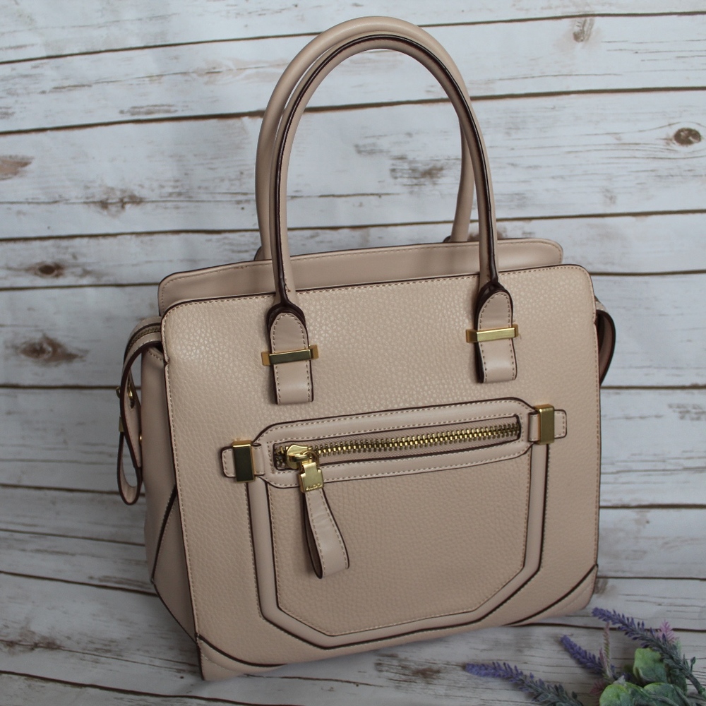 Aldo Blush Leather Handbag